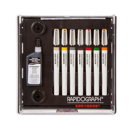 - Koh-I-Noor 7-Pen Tech Set