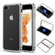 Dream Wireless Snap ALIP8--WT Aluminium Magnétique Instantané Snap Cas avec Plaque Arrière en Verre Trempé pour iPhone 8 & 7 - Blanc – image 1 sur 14