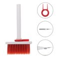 thumbnail image 1 of OUNONA Desktop Cleaning Brush Cleaner Dust Removal Plastic Red 1Set for Coffee Grinder, 1 of 8