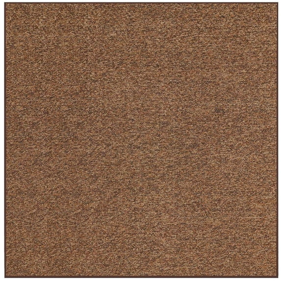 Furnish My Place Outdoor Square Area Rug – 8 x 8 ft., Chocolate, Floor Rug for Patios, Garden, Decks, Wedding Tents| Home Decor Turf