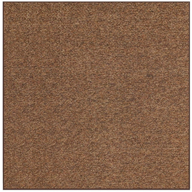 Furnish My Place Outdoor Square Area Rug – 9 x 9 ft., Chocolate, Floor Rug for Patios, Garden, Decks, Wedding Tents| Home Decor Turf
