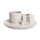 thumbnail image 2 of Wmhnj Soporte de cermica para incienso con recogedor de cenizas para velas de salvia, yoga, meditacin, decoracin para el hogar y la oficina., 2 of 9