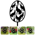 thumbnail image 3 of Easter Panneau de Jardin en Acrylique en Forme d'Œuf Décoration Extérieure Easter Piquet de Pelouse Easter, 3 of 7