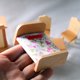 thumbnail image 5 of Juego de muebles para casa de muñecas, escala 1:12, minimuebles para casa de muñecas, cocina Conjunto de dormitorio, 5 of 7