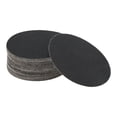 thumbnail image 1 of 50 Pcs Discos de Lija Redondos 100 Grano Hojas de Lijado de Gancho y Bucle Universales para Restauración Automotriz 100x100mm Carburo de Silicio Negro, 1 of 7