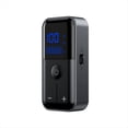 thumbnail image 1 of Receptor y Transmisor de Audio Bluetooth 5.4 con Tarjeta TF Auxiliar de 3,5 mm, Adaptador Bluetooth con Pantalla LED y Micrófono para TV de Coche., 1 of 5