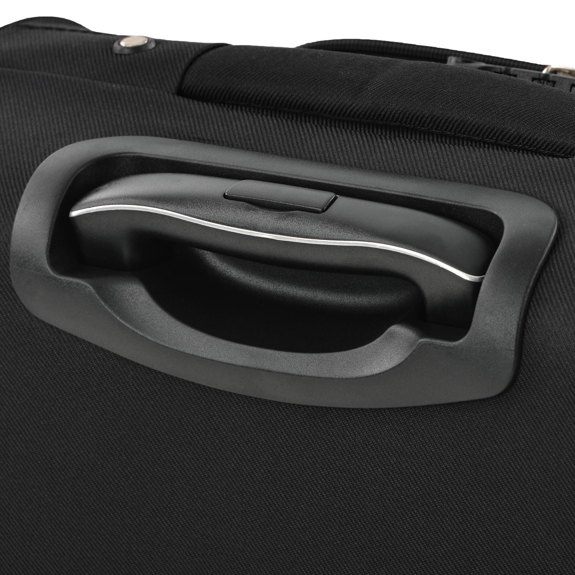 22/26/30 Inch Hardside Spinner Luggage Set Of 3 – Segawe Black Suitcase Set With Locking Zippers