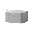 thumbnail image 2 of Yhmxh Organizadores y almacenamiento Bolsa de almacenamiento con cremallera no tejida, cesta para guardar colchas, bolsa de viaje de gran capacidad para guardar ropa. Almacenamiento de ducha, 2 of 2
