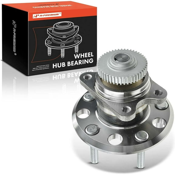 A-Premium Wheel Bearing and Hub Assembly Compatible with Hyundai Sonata Kia Optima 2006-2010 with ABS Sensor Rear Left or Right