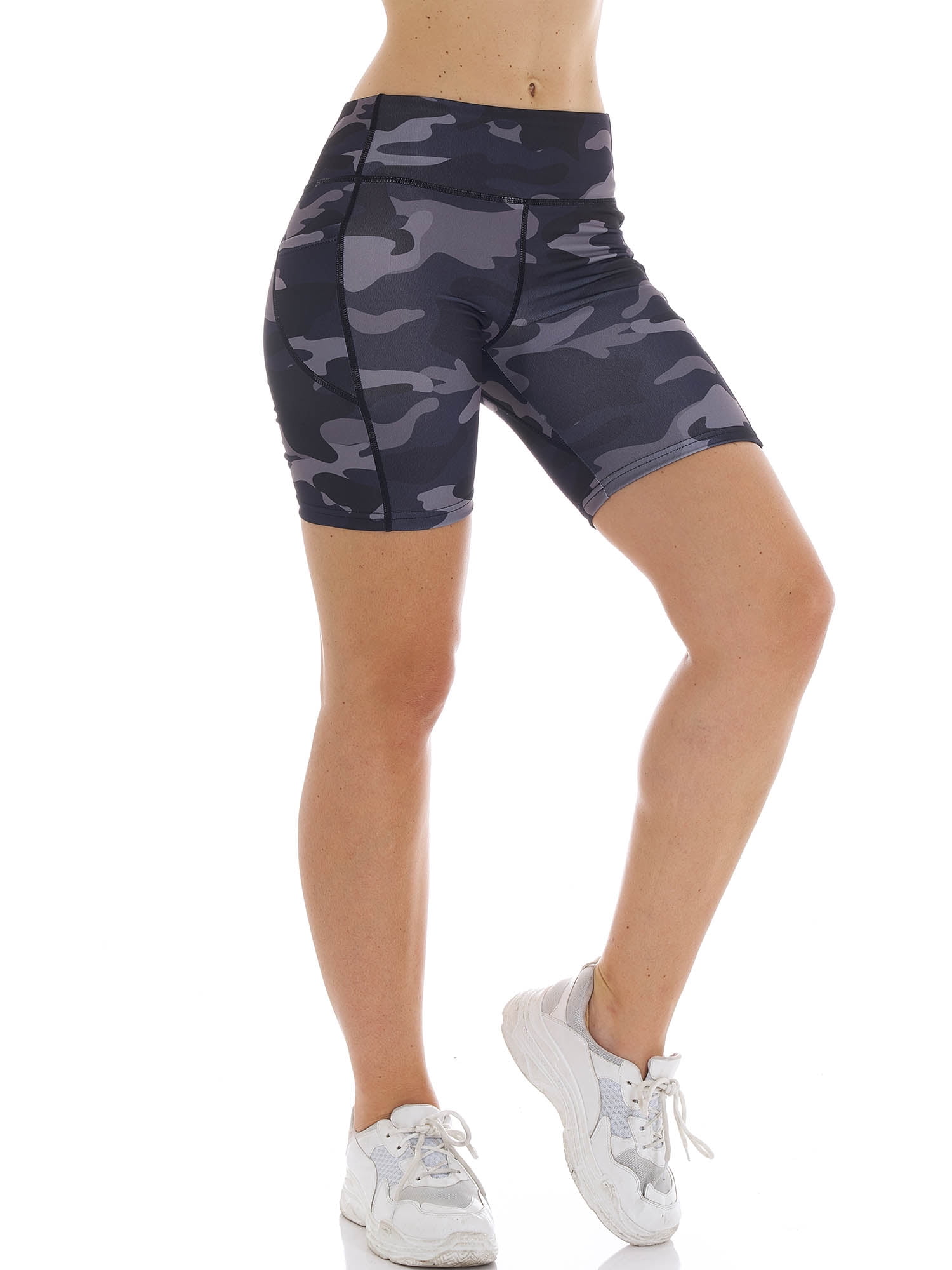 knitted biker shorts