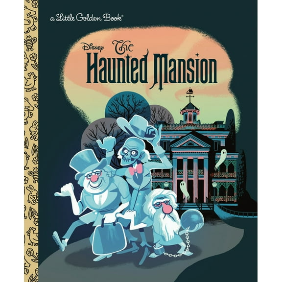 Little Golden Book: The Haunted Mansion (Disney Classic) (Hardcover)