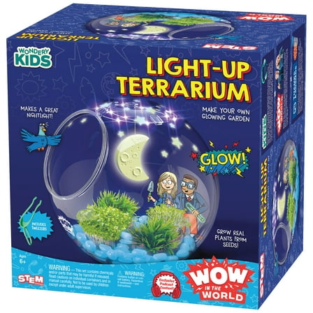 Thames & Kosmos, Wow in The World: Light-Up Terrarium, Science Sets, Children Ages 6 