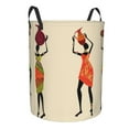 thumbnail image 2 of Balery,Laundry Hamper With Handles Laundry Basket African Women Round Laundry Baskets Circular Hamper For Bathroom Organizer Basket Lightweight Storage Baskets For Bathroom, 2 of 8