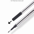 thumbnail image 6 of 10Pcs Metal Ballpoint Refills Replacement Ballpoint Pen Refills 0.5mm OR 0.7mm Tip Water Based Inks Quick Drying, 6 of 8