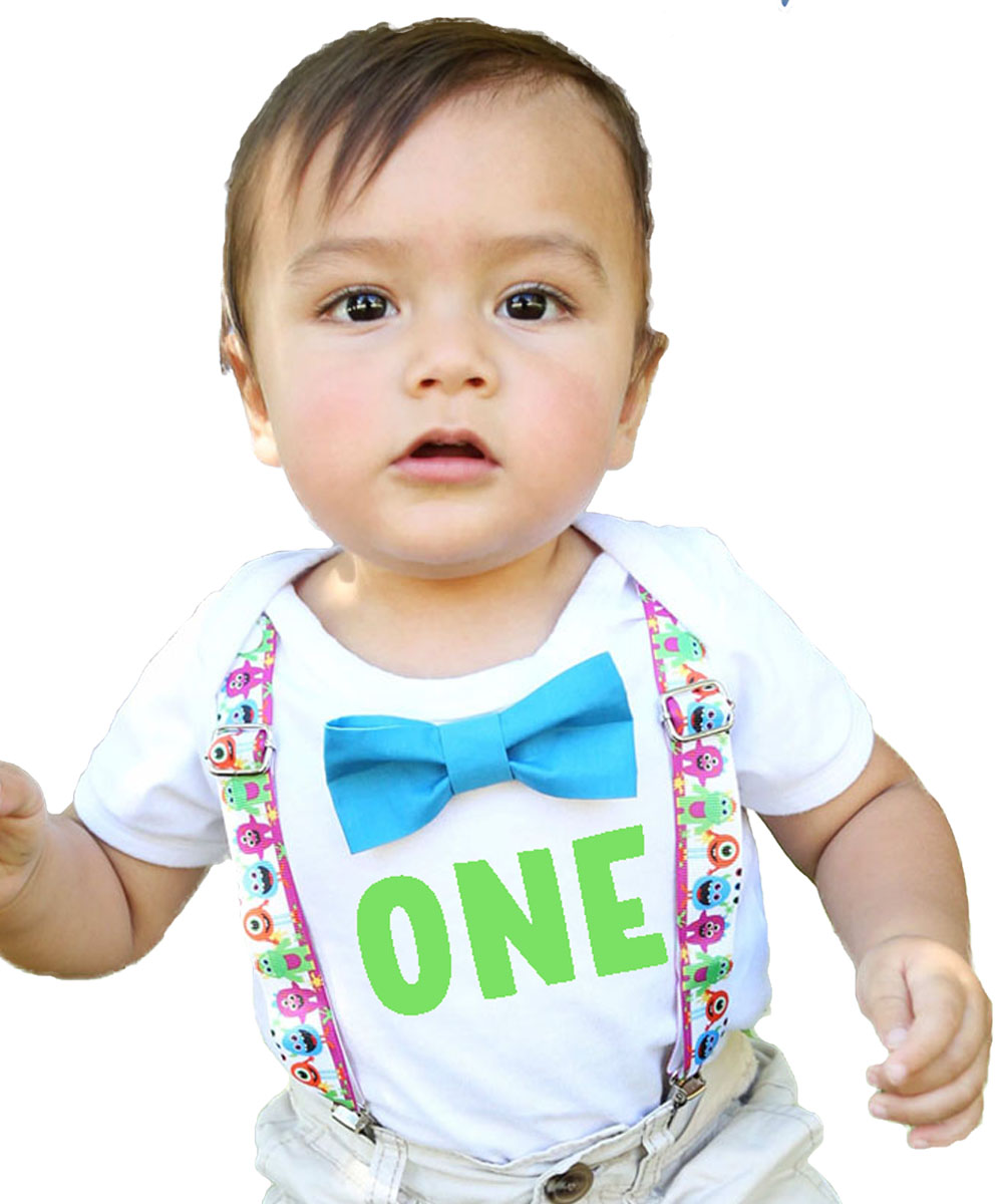 Little Monster First Birthday Outfits 