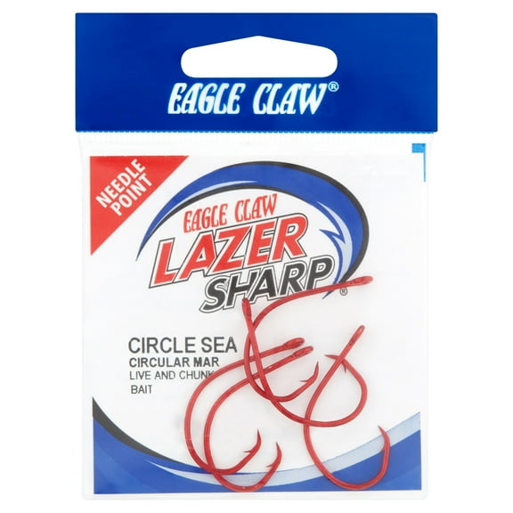 Lazer Sharp L8197GH-3/0 Circle Hook, Size 3/0