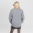 thumbnail image 2 of Women's Gameday Couture Gray Kansas City Chiefs On The Hunt Oversized Snow Wash Long Sleeve T-Shirt, 2 of 7