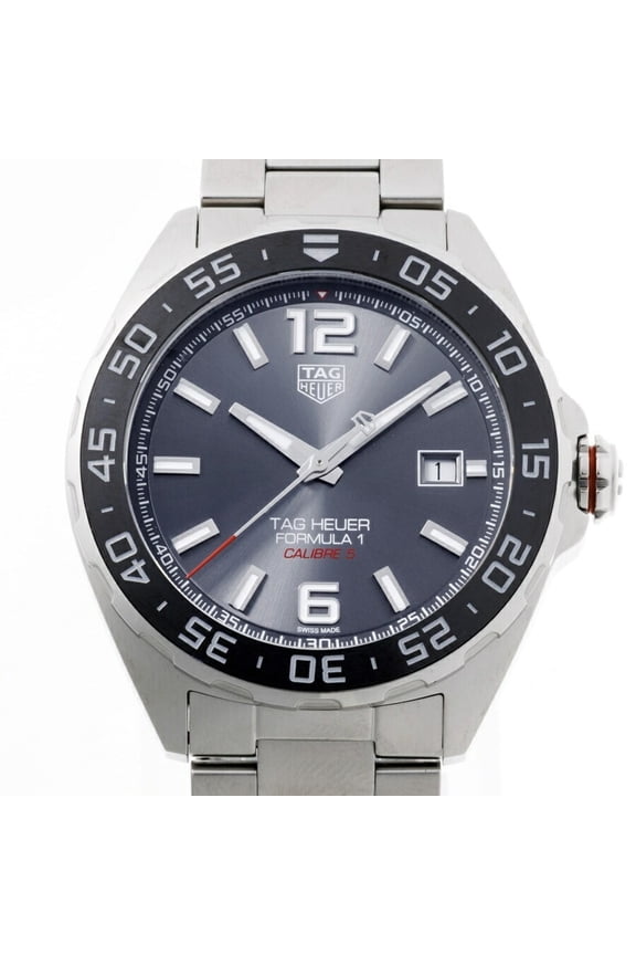 Pre-Owned TAG Heuer Formula 1 Date WAZ2011.BA0842 Gray Automatic Watch