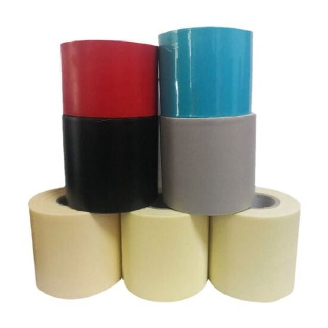 Cinta adhesiva para envolver tuberías de sistemas de aire acondicionado, material de PVC, ignífuga y con fuerte adhesivo