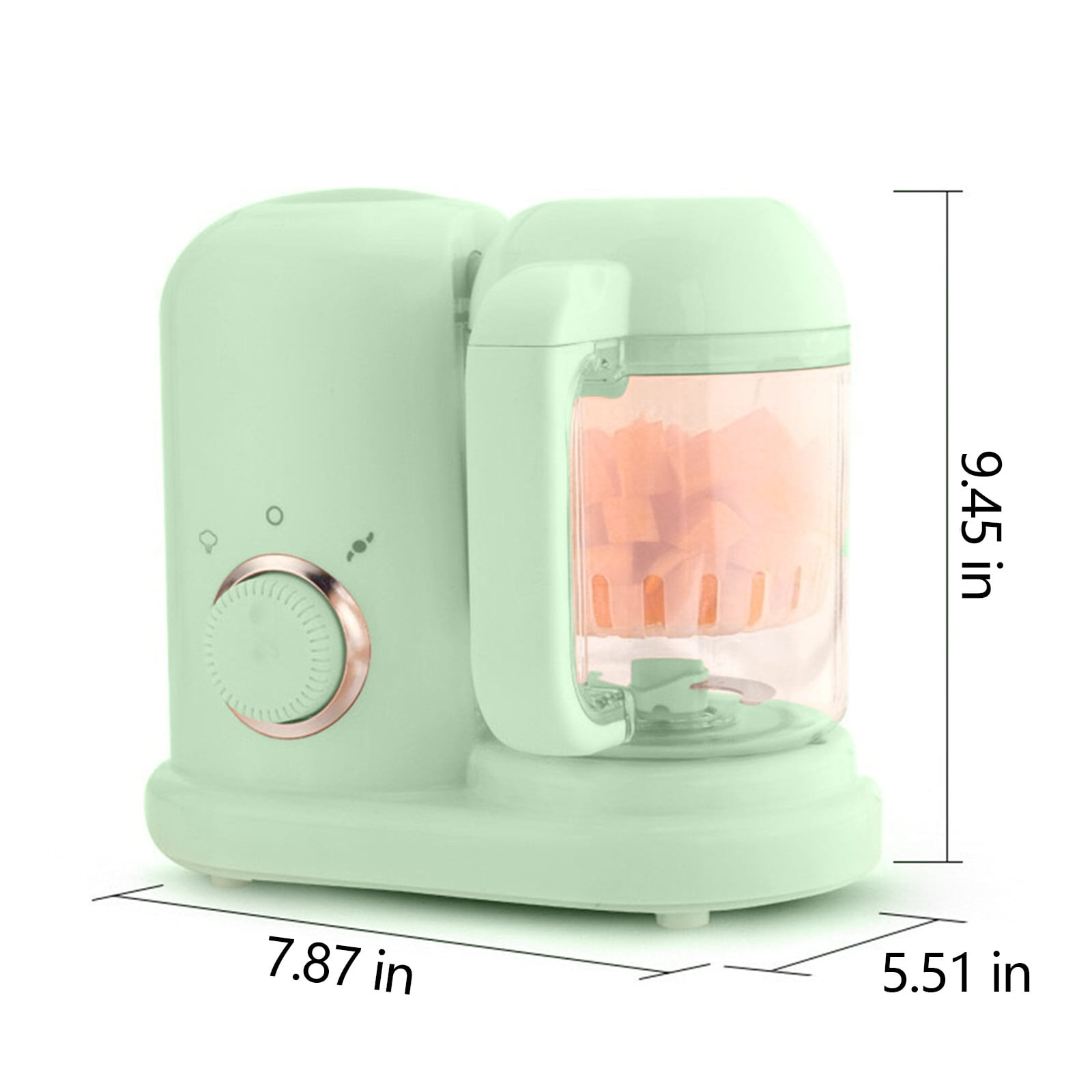 Black+decker 400ml All in 1 Baby Food Maker with Adjustable Steam Time