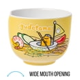 thumbnail image 3 of Cuenco de arroz con fideos ramen de cerámica Silver Buffalo Gudetama, 600 ml, 3 of 5
