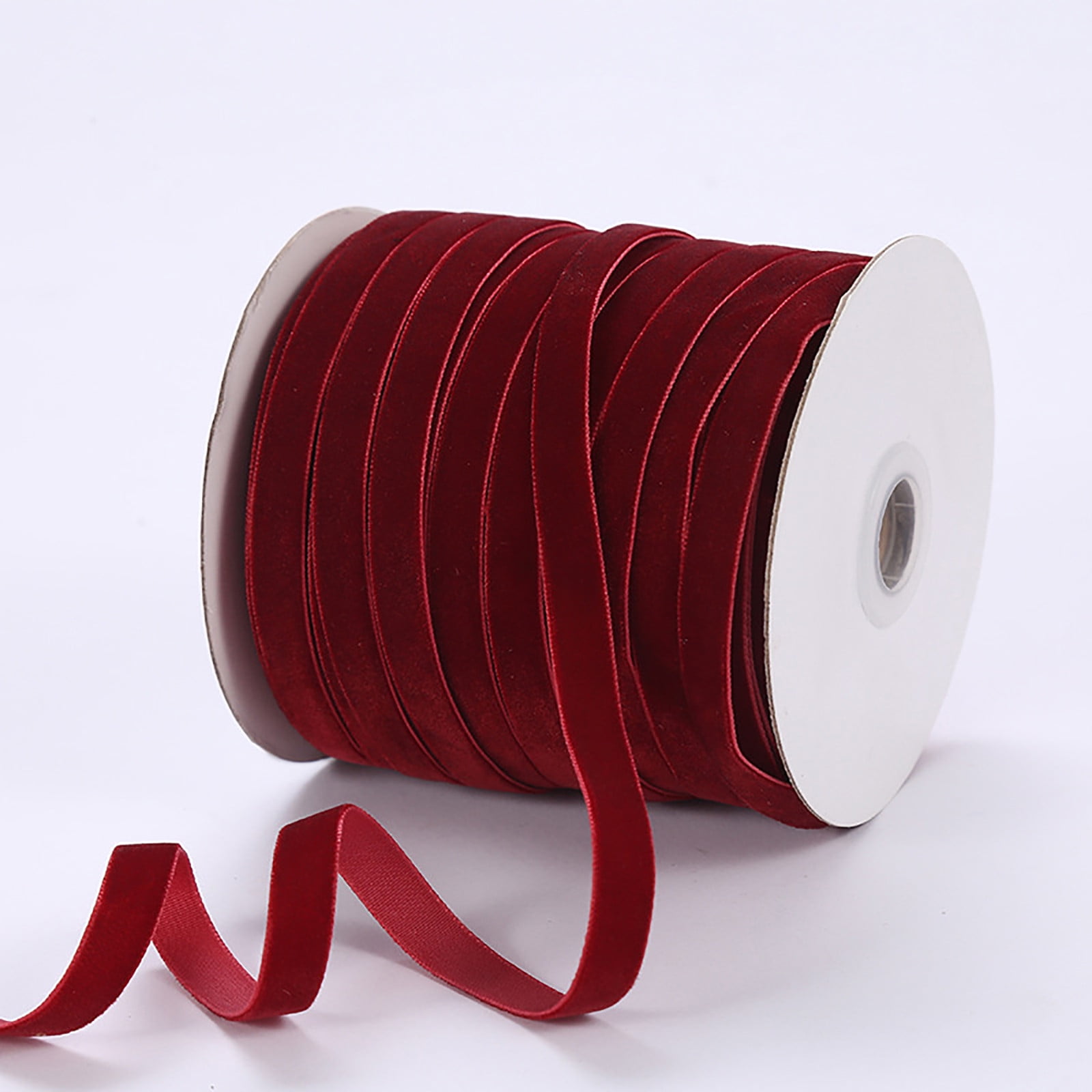 openpig 50 Yards Velvet Ribbon Spool, for Bows Bouquet,Gift Wrapping,Baby Shower,Wedding Decoration