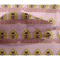 thumbnail image 4 of oneOone Viscose Chiffon Fabric Floral Block Printed Fabric 1 Yard 42 Inch Wide, 4 of 4