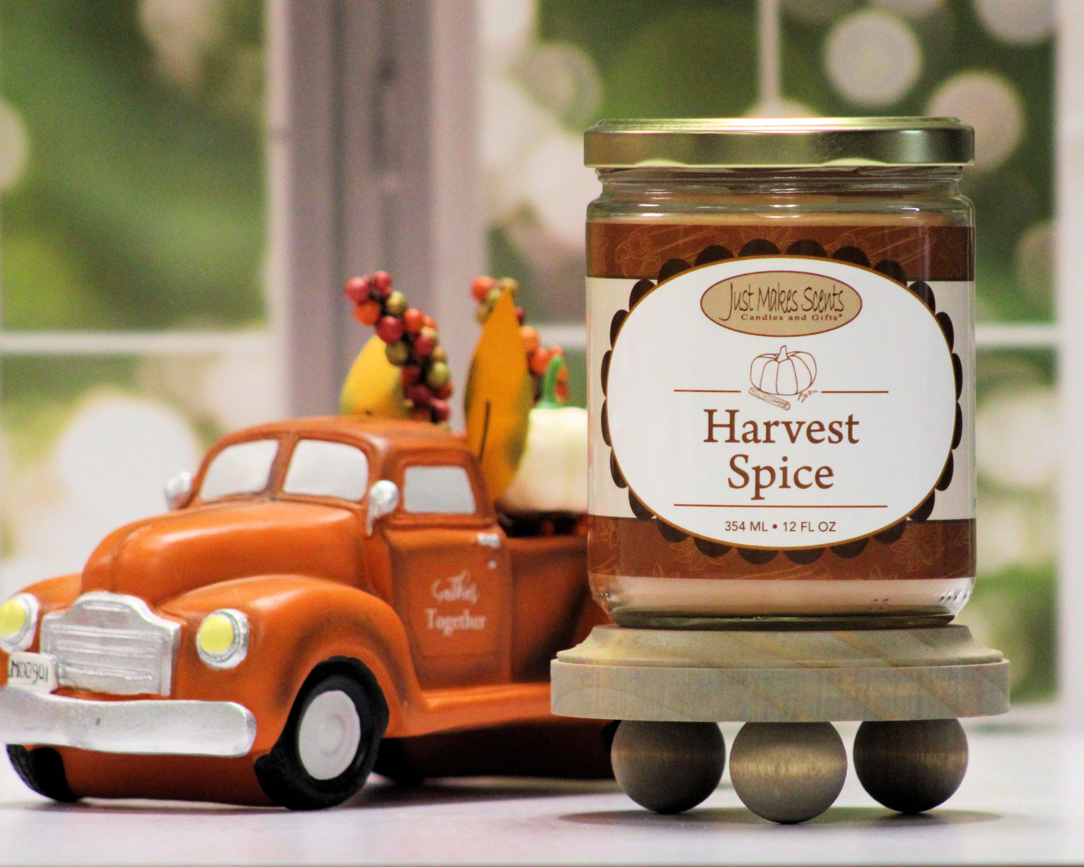 Harvest Spice Salsa Jar Candle 12oz -Just Makes Scents Candles & Gifts