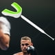 thumbnail image 1 of Bucal de Fútbol, Bucal con Correas, Bucal para Hockey, Boxeo, Adultos, Jóvenes, ños, , Blanco verde DYNWAVEMX Protector bucal, 1 of 8
