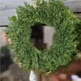 thumbnail image 4 of Neoyler Artificial Plants Christmas Wreath Lifelike Realistic Form for Indoor Outdoor Spaces Festive Decoration for Home Office Porch Door Hanging 15.7in Green, 4 of 6