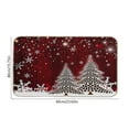 thumbnail image 3 of kladzum Christmas Welcome Door Mat Nonslip Rugs Living Room Bedroom Floor Mats Entrance Foot Mat Xmas Decoration Doormat Small Carpet for Kitchen Bathroom 23.6x15.7Inches, 3 of 6