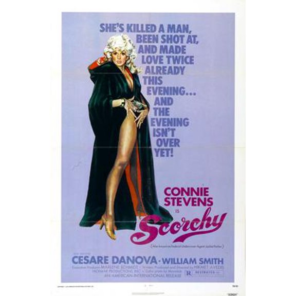Scorchy Movie Poster 16x24 Poster Medium Art Poster 16x24 Unframed, Age: Adults Western Graphic