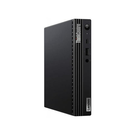 Lenovo ThinkCentre M75q Gen 2 11JJ0019US Desktop Computer - AMD Ryzen 5 4650GE Hexa-core (6 Core) 3.30 GHz - 8 GB RAM DDR4 SDRAM - 256 GB SSD - Tiny - Raven Black - Windows 10 Pro 64-bit - English (U