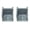 Gray, variant on Left Hand Hinge Pontoon Door Stop 2 Pack Black