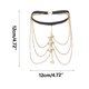 thumbnail image 3 of Xihbxyly Artículos En Liquidación En Oferta Cadena para Pierna con Perlas de Metal Multicapa Personalizada y Larga, Cadena Elástica de Tendencia para Mujer, Cadena para El Cuerpo, Joyería, 3 of 3