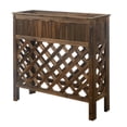 thumbnail image 1 of Designs2Go 36" Patio Planter in Weathered Cedar Cinnamon Wood Finish, 1 of 4