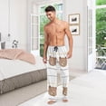 thumbnail image 7 of Cartoon Bear Ghost Pajama Pants, Men's Lounge Pants Light with Drawstring and Pockets, Christmas New Year Birthday Father's Day Gifts, Small, 7 of 7