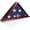 Air Force, variant on DECOMIL 5x9 Flag Display Case for Burial Flag, Solid Wood Shadow Box, Wall Mount or Freestanding