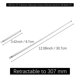 thumbnail image 4 of 307mm 12" 5 Sections Telescopic Antenna Remote Aerial for FM Radio TV, 4 of 5