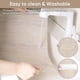 thumbnail image 4 of Juego de 6 manteles individuales tejidos color beige, resistentes al calor, impermeables y fáciles de limpiar, tapetes sintéticos duraderos para mesa de comedor para cocina, restaurante y, 4 of 7