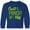 Royal Bue, variant on Inktastic St. Patrick's Day Can't Pinch This Hand Lettering Long Sleeve Youth T-Shirt