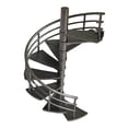 thumbnail image 4 of Modelo de escalera a escala 1/64, , pequeños accesorios, muebles, escalera de ático, escaleras en miniatura para micropaisaje, casa de, 4 of 9