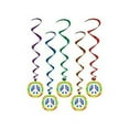 thumbnail image 2 of Beistle 57583 Peace Sign Whirls - Pack of 6, 2 of 2
