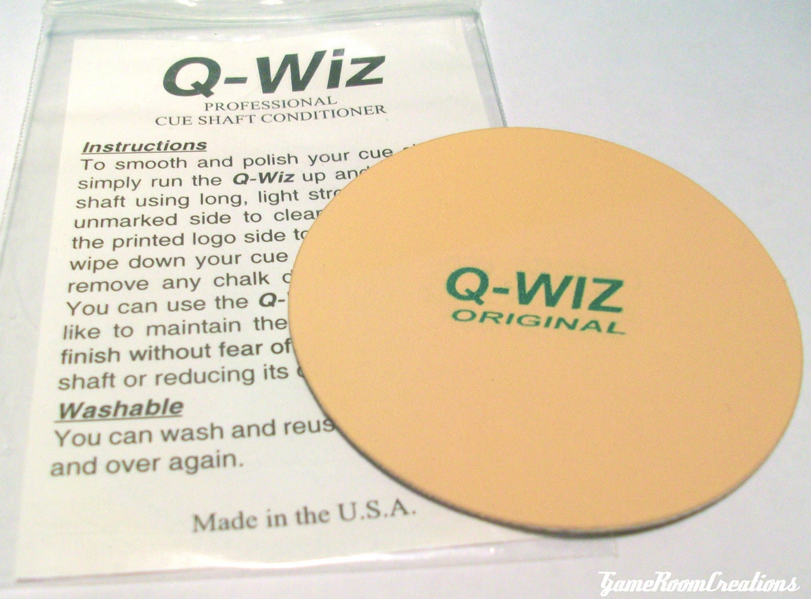 Polisher Details about   Q-Wiz Shaft Conditioner 