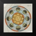 thumbnail image 2 of Schlabach, Sue 12x12 Black Modern Framed Museum Art Print Titled - Solar Calendar, 2 of 5
