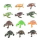 thumbnail image 4 of 12 Piezas de en Miniatura Plástico Juguete Educativo Modelo de Ratón//Tortuga/Cebra , Mini tortuga B Hugo Juguetes simulados de animales, 4 of 10