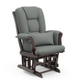 thumbnail image 6 of Storkcraft Tuscany Infant Nursery Glider & Ottoman Espresso with Gray, 6 of 16