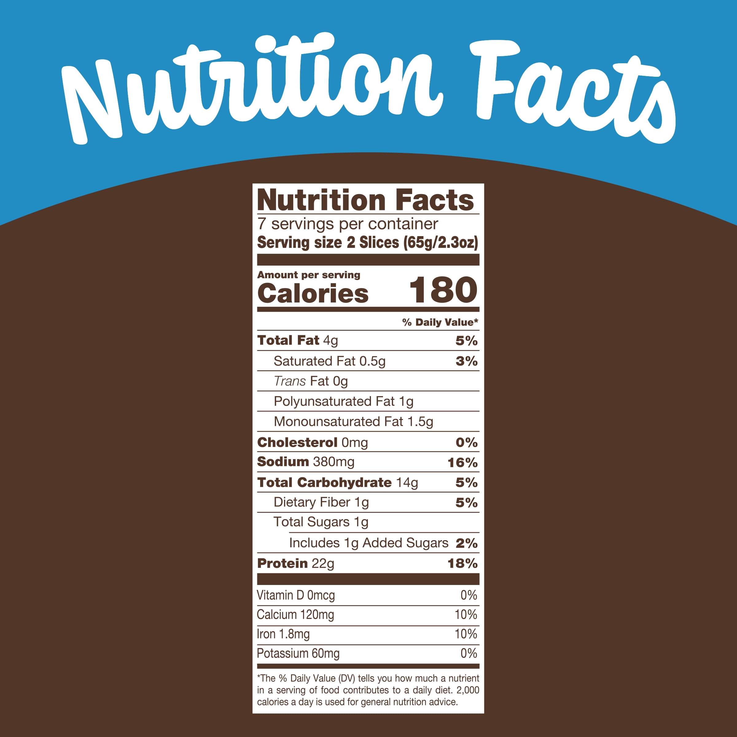 Nature's Own Life Wheat Plus Protein Bread, 22g Protein per 2 slices, Keto Friendly, 16 oz Loaf