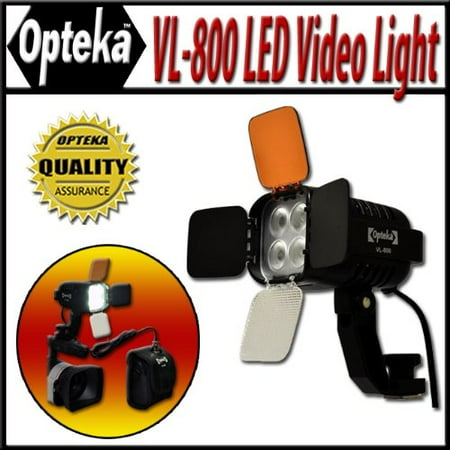 Opteka VL-800 Ultra High Power LED Camcorder Video Light Kit for Canon GL2, GL1, XL2, H1S, H1A, XF305, XF300, G1S and A1S