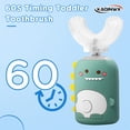 thumbnail image 3 of Cepillo de dientes eléctrico KAQINWX para niños en forma de U de 2 a 12 años con temporizador, 3 of 7